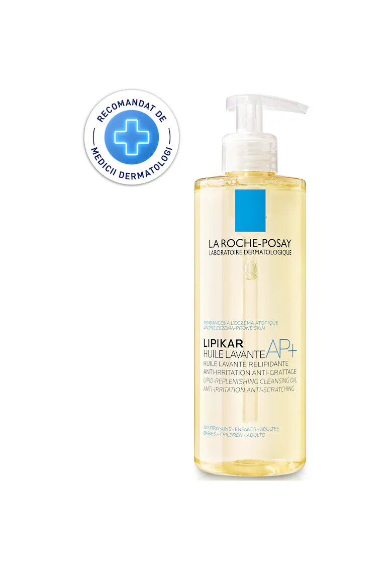 La Roche-Posay Ulei de spalare hidratant - anti-iritatii si anti-mancarime Lipikar AP+. - 400 ml