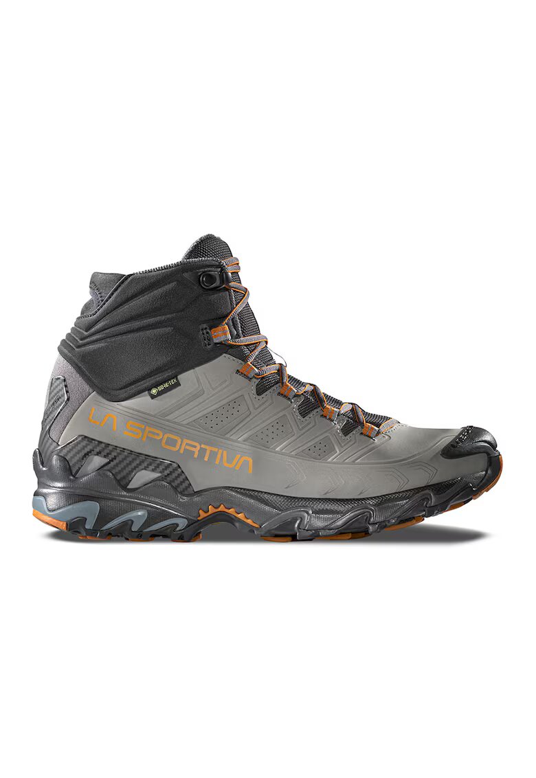 La Sportiva Ghete mid-high pentru drumetii Ultra Raptor II - Gri deschis/Portocaliu