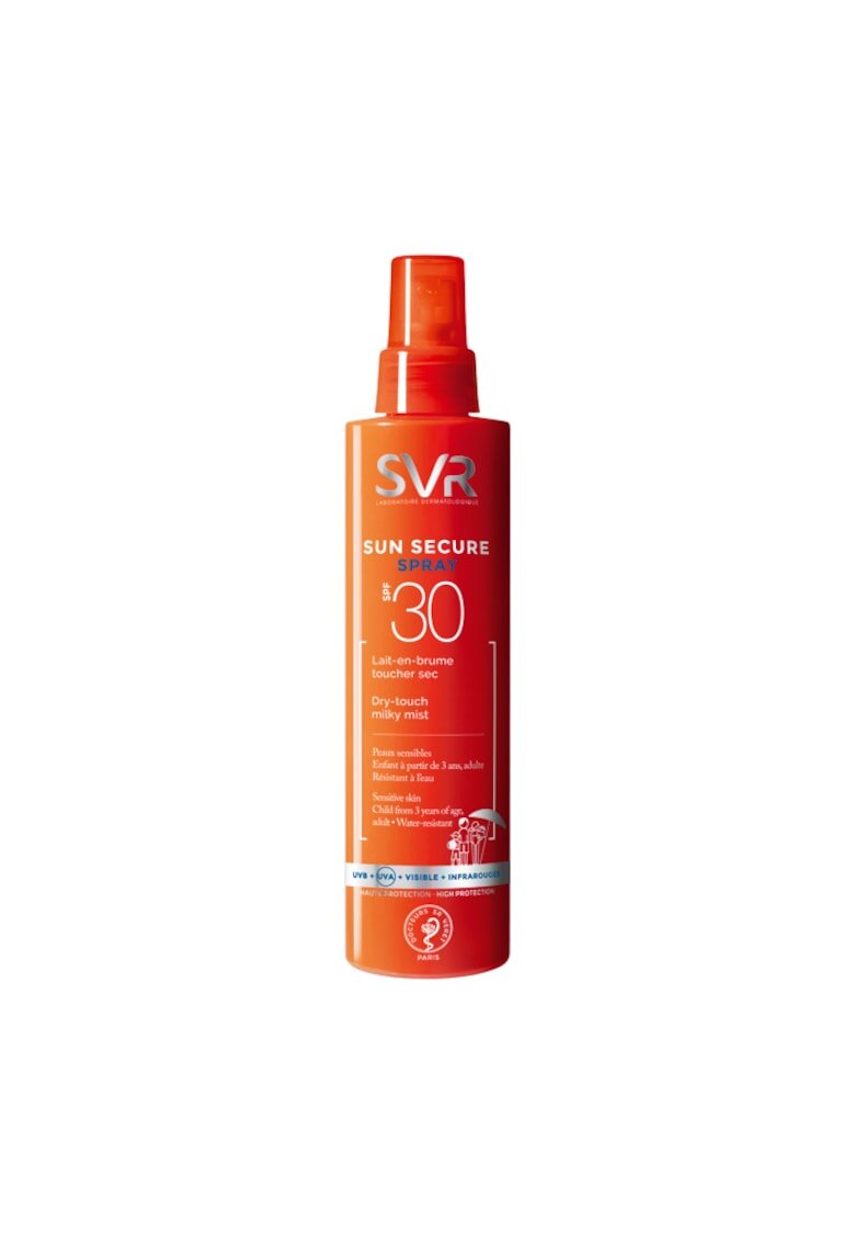 Laboratoires SVR Spray lapte SVR Sun Secure pentru pielea sensibila - 200 ml - 30 SPF