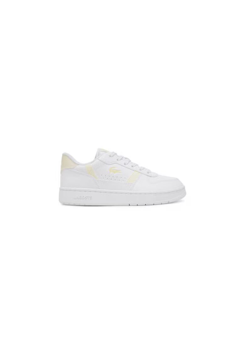 Lacoste Adidasi fete 749SUJ0004 - Piele ecologica - Alb