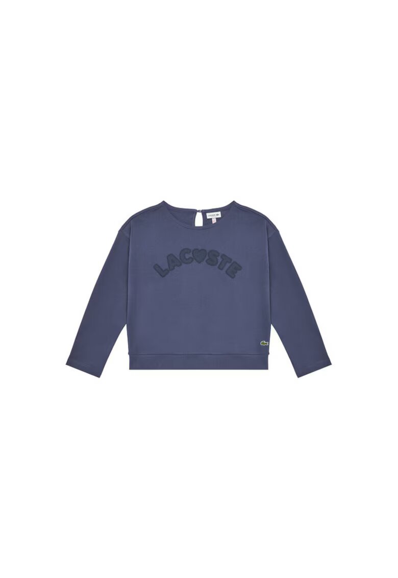 Lacoste Bluza fete TJ8450 - Bumbac - Mov - Mov