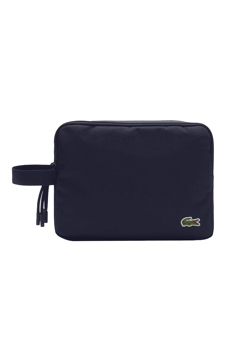 Lacoste Etui cu detaliu logo - Albastru inchis