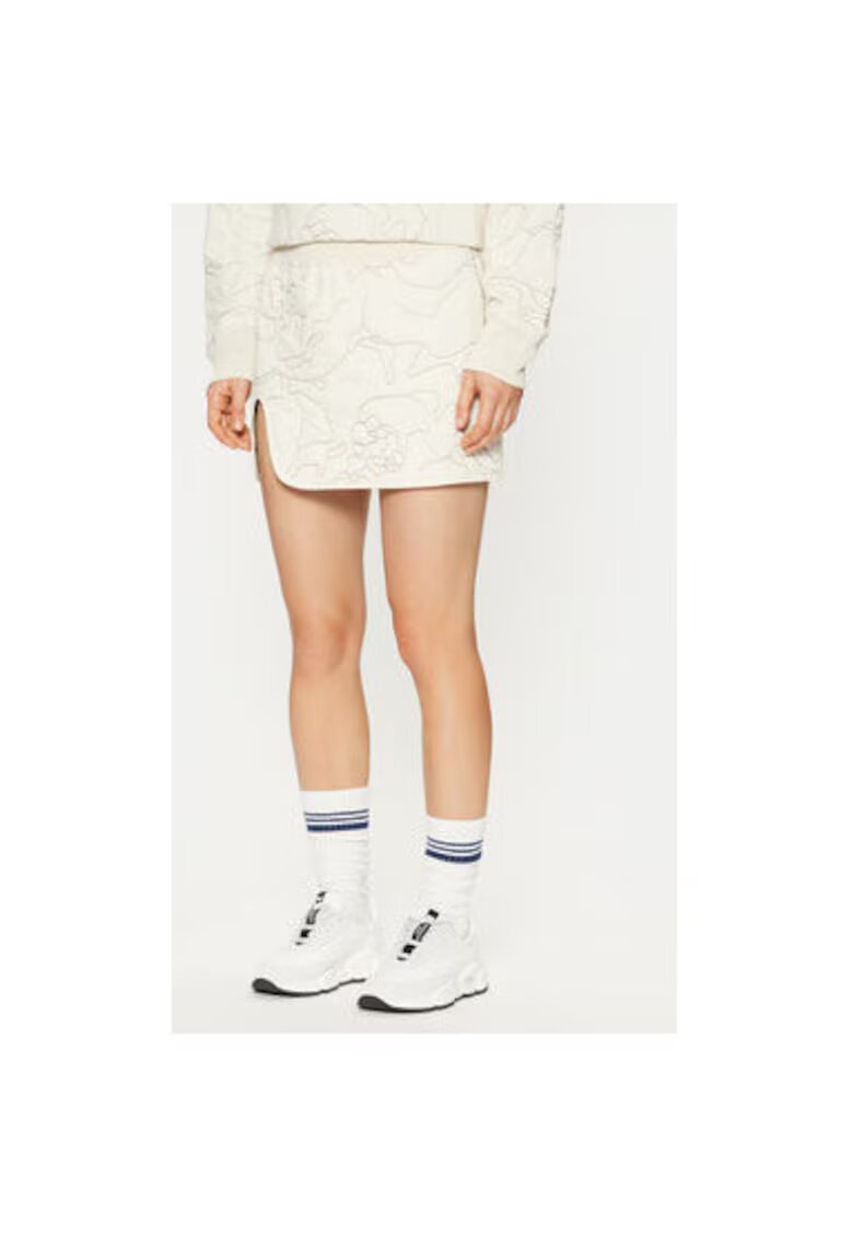 Lacoste Fusta dama - 304581168 - Bumbac - Bej - Bej