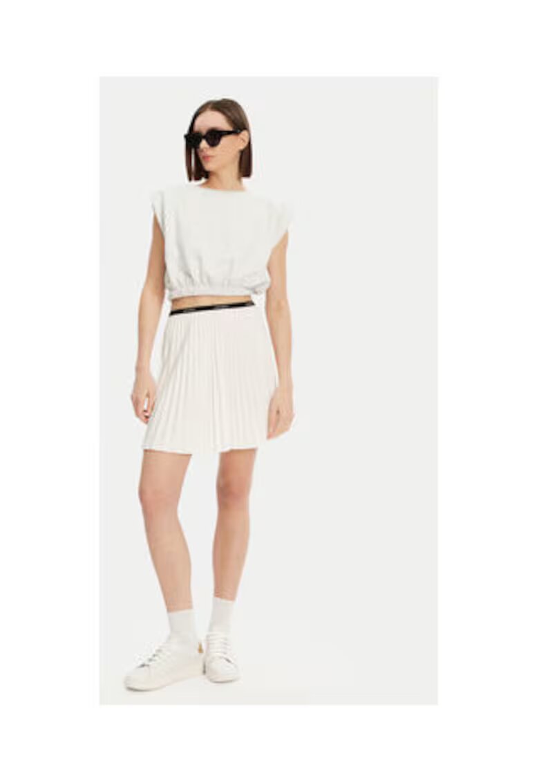Lacoste Fusta JF1403 70V FAINA - 100% poliester - ecru