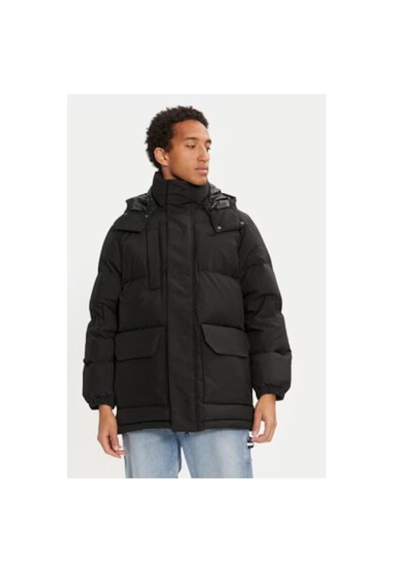 Lacoste Geaca barbati - 304585166 - Poliester - Negru - Negru