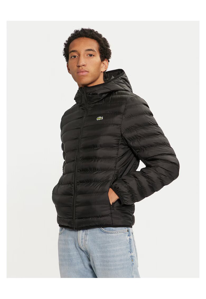 Lacoste Geaca de tranzitie barbati negru