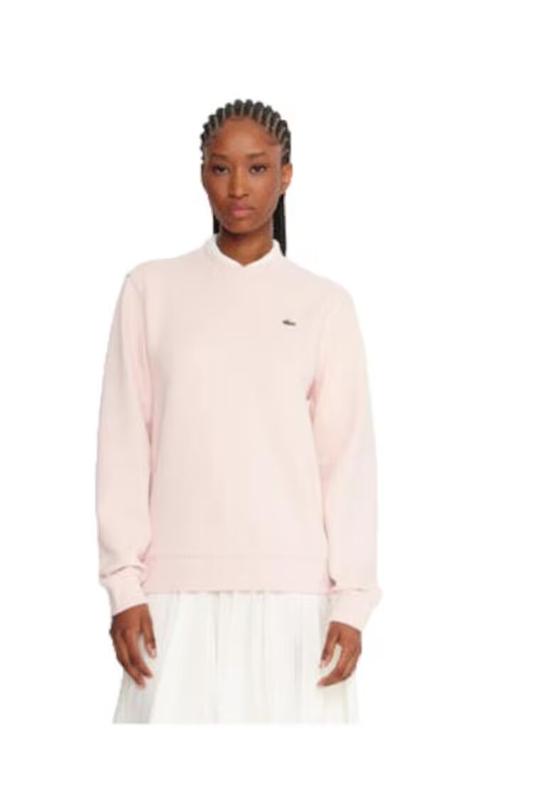 Lacoste Hanorac dama - Bumbac/Poliester - Roz -