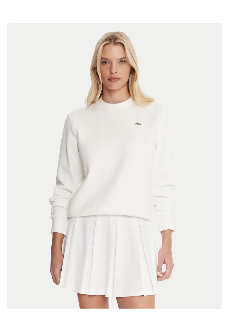Lacoste Hanorac dama ecru - textil