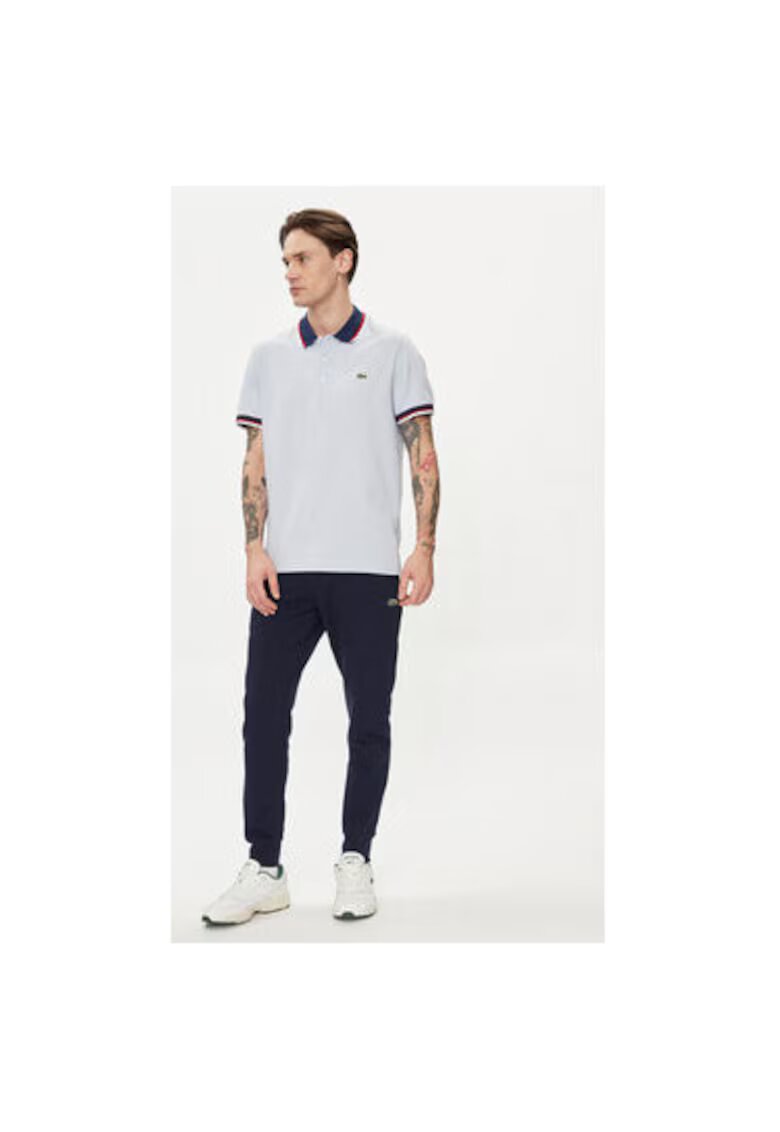 Lacoste Pantaloni Barbati - 303722340 - Bumbac organic - Poliester - 5 - Albastru