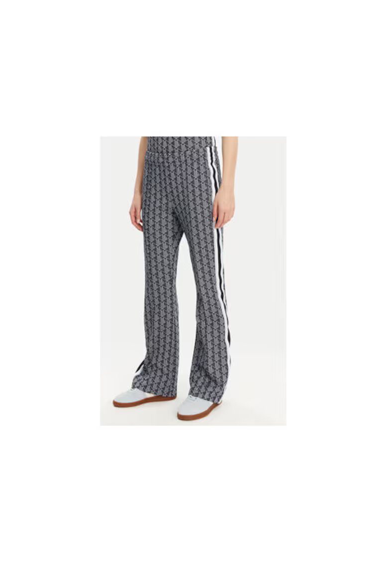 Lacoste Pantaloni de trening dama XF9313 - Poliester/Bumbac - Bleumarin - Bleumarin