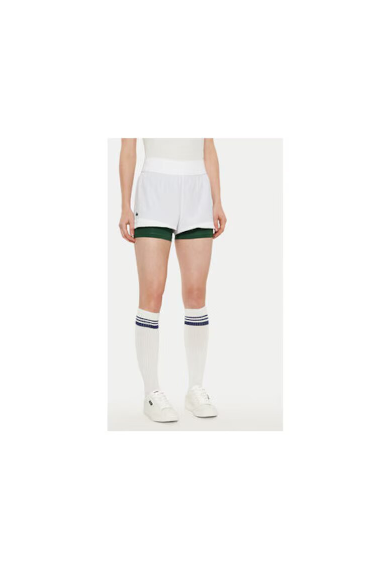 Lacoste Pantaloni scurti dama - 304994791 - Poliester - Alb - Alb