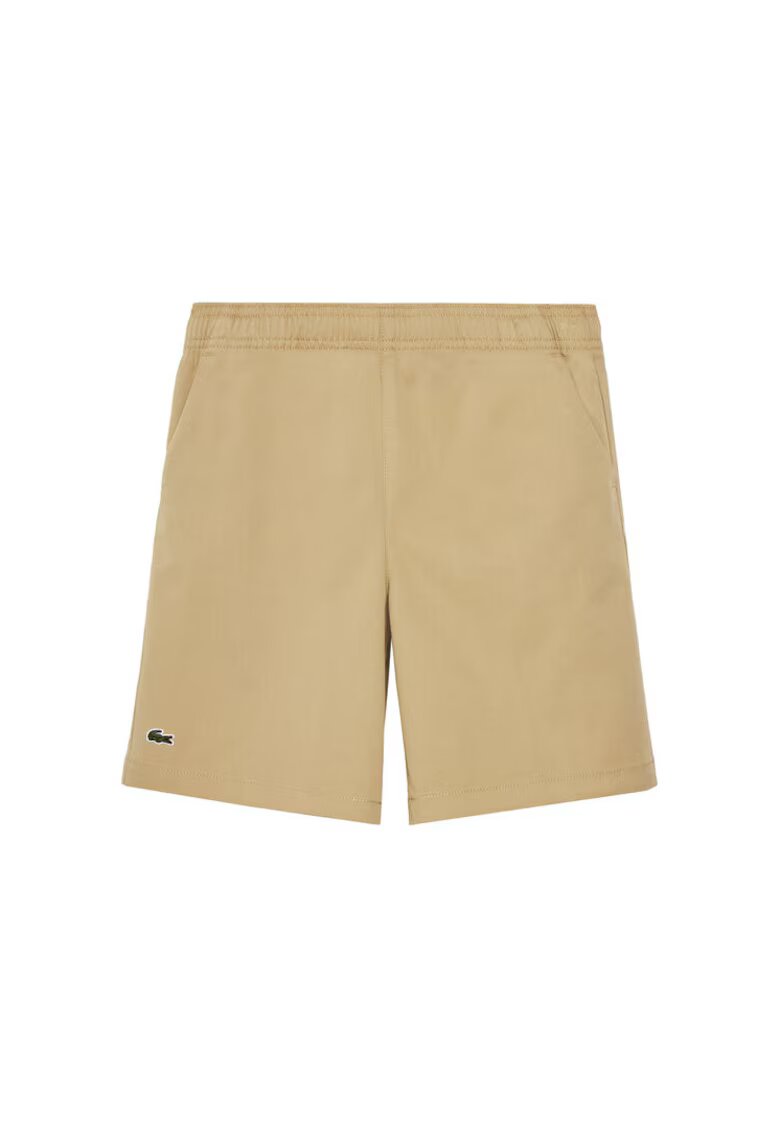Lacoste Pantaloni scurti sport baieti FJ5242 - Bumbac - Bej - Bej