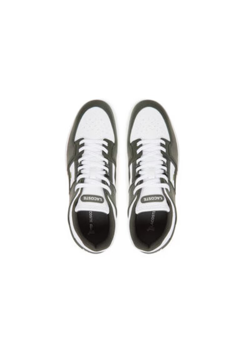 Lacoste Pantofi sport barbati - 749SMA0037 - Piele naturala - 46 EU - Alb/Verde - Alb/Verde