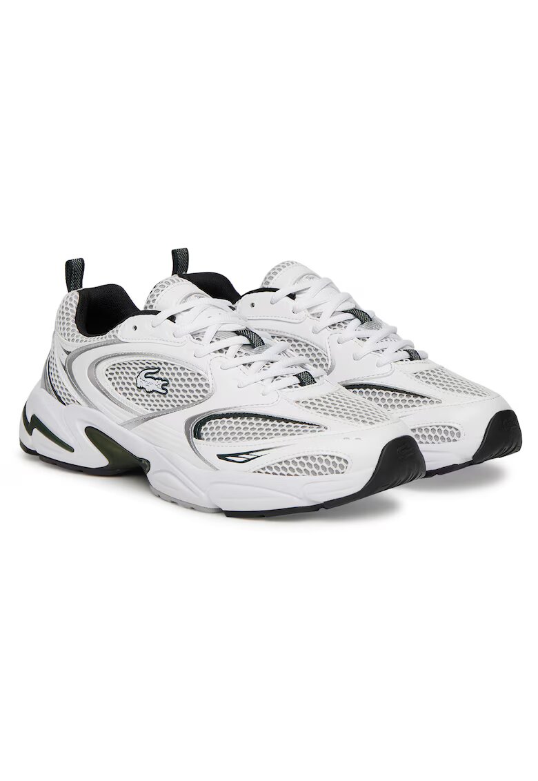 Lacoste Pantofi sport barbati alb - piele ecologica - pentru alergare