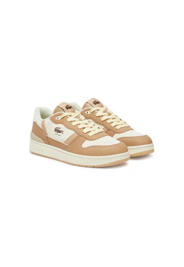 Lacoste Pantofi sport dama - 749SFA0072 - Piele naturala - Bej