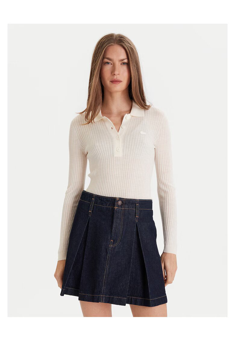 Lacoste Pulover pentru femei ecru -