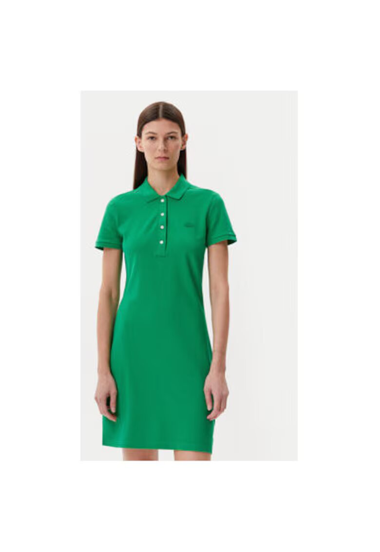 Lacoste Rochie dama EF5473 - Bumbac - Verde