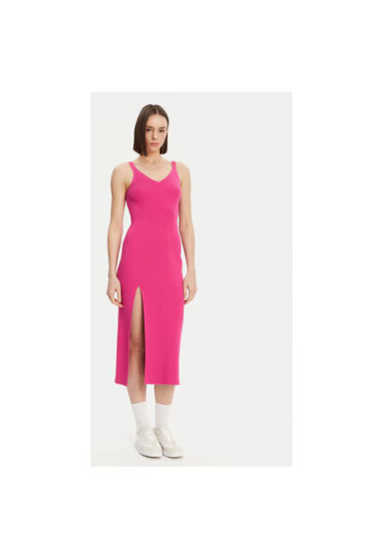 Lacoste Rochie dama EF9270 - Viscoza/Poliester - Roz