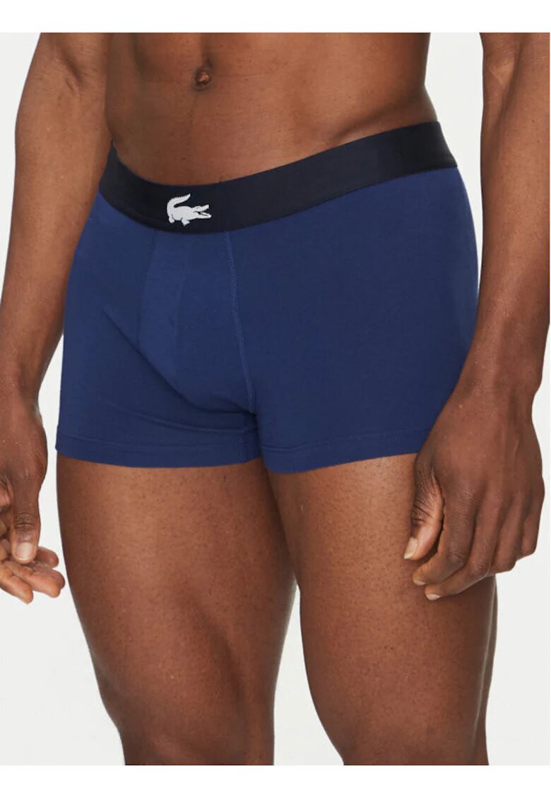 Lacoste Set 3 boxeri barbati - 304997709 - Bumbac - Multicolor - Multicolor
