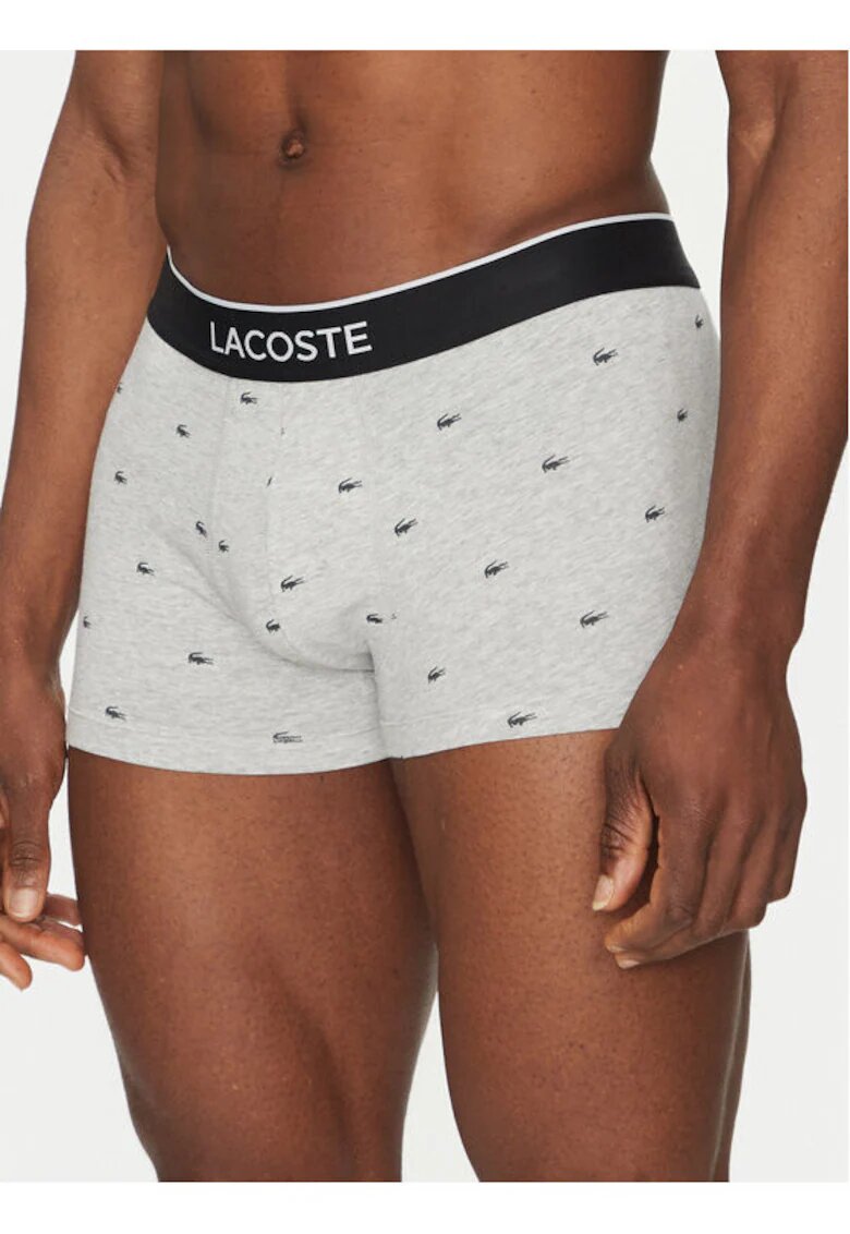 Lacoste Set 3 boxeri barbati - 304997822 - Bumbac - Multicolor - Multicolor