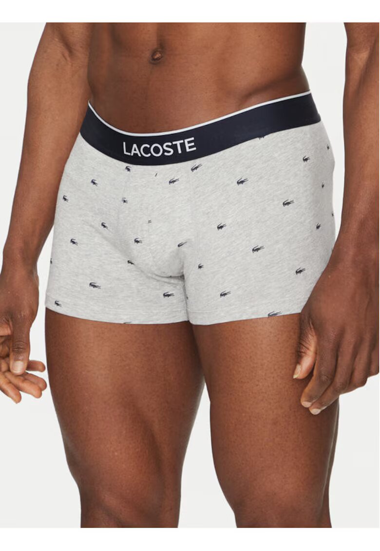 Lacoste Set 3 boxeri barbati - 304997839 - Bumbac - Multicolor - Multicolor