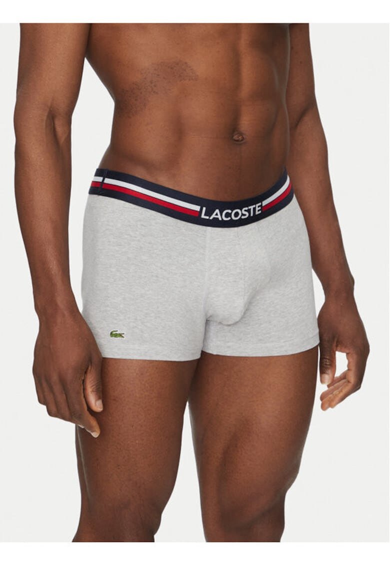 Lacoste Set 3 boxeri barbati - 304998416 - Bumbac - Multicolor - Multicolor