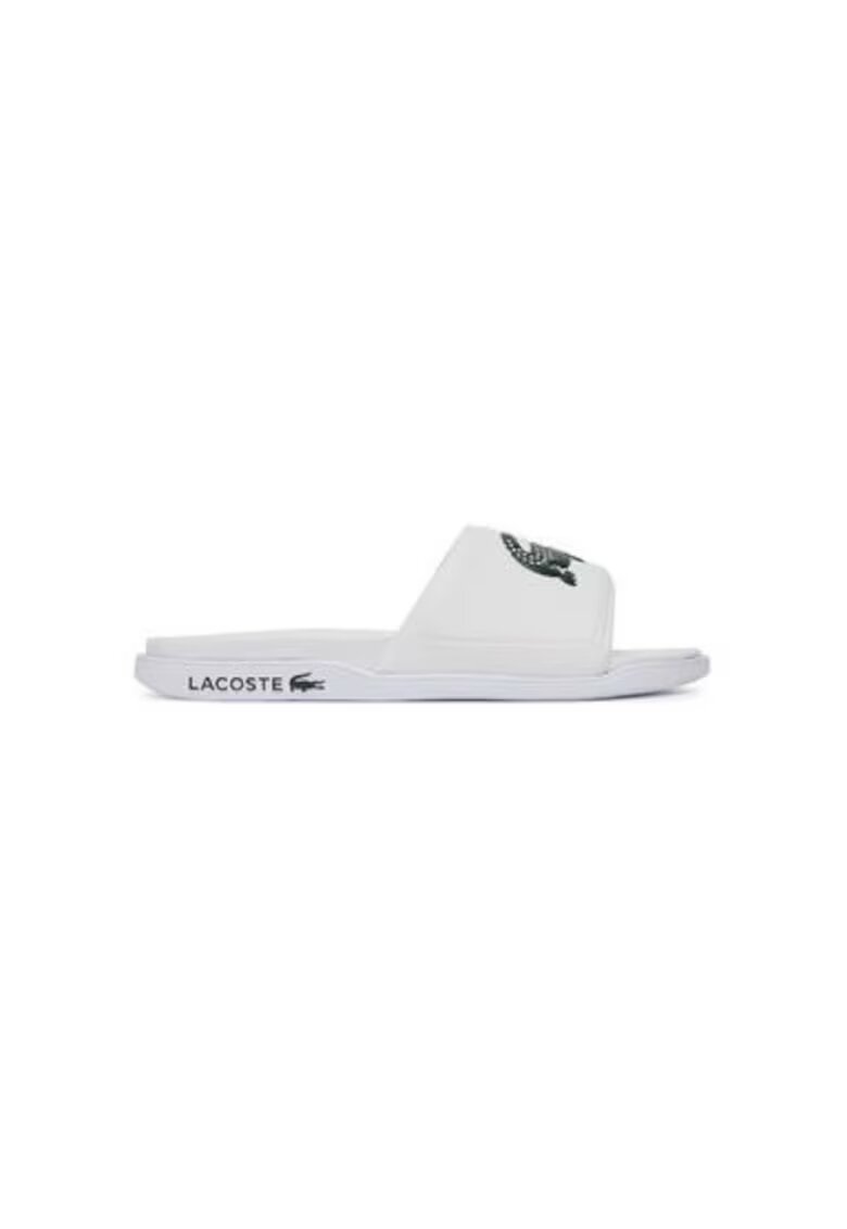 Lacoste Slapi barbati 749CMA0038 - Sintetic - Alb - Alb