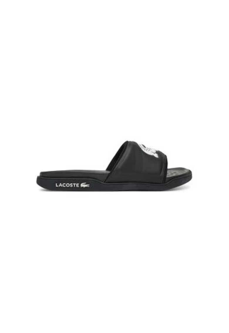 Lacoste Slapi dama - 749CFA0041 - Sintetic - Negru - Negru