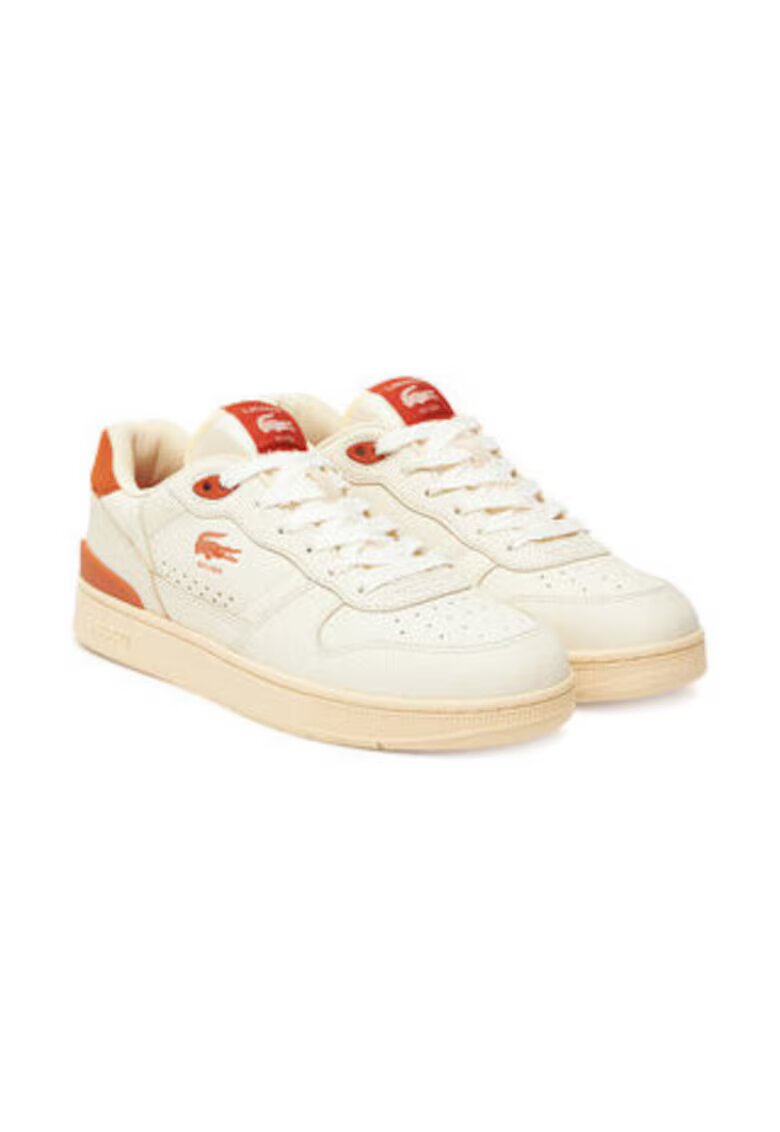Lacoste Tenisi barbatesti - piele naturala - crem