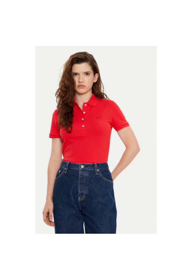 Lacoste Tricou dama - 304995033 - Bumbac - Negru - Negru