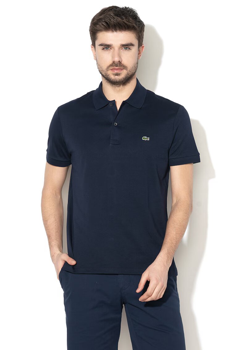 Lacoste Tricou polo regular fit de bumbac - Bleumarin