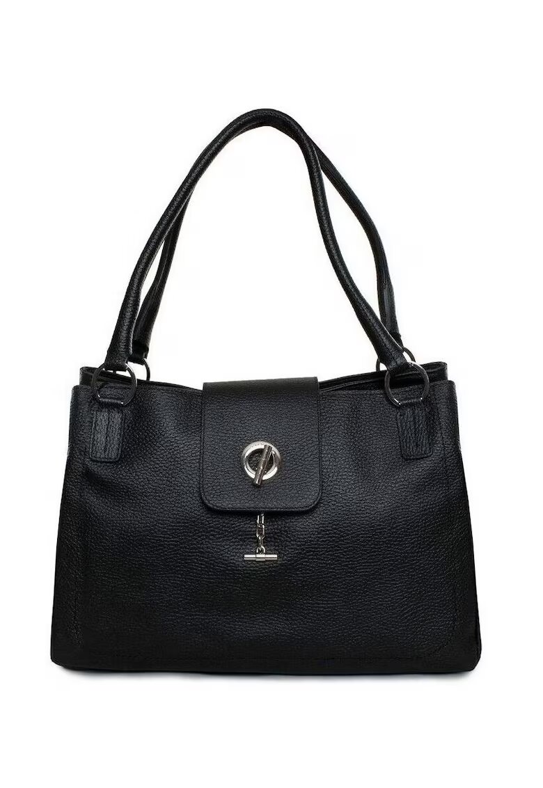 Lamarthe Geanta dama Crossbody LAM104 - Negru - 40 x 29 x 15 cm