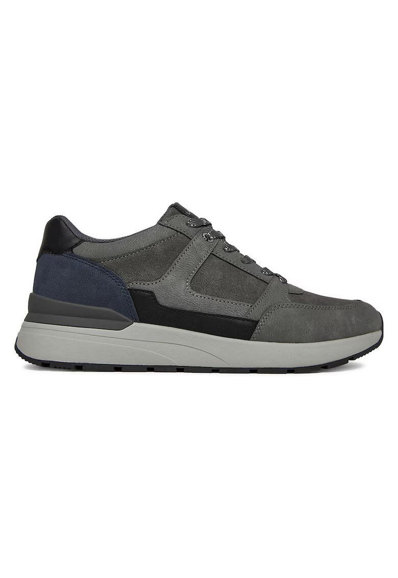 Lanetti Pantofi sport barbati - sneakers gri - tesatura