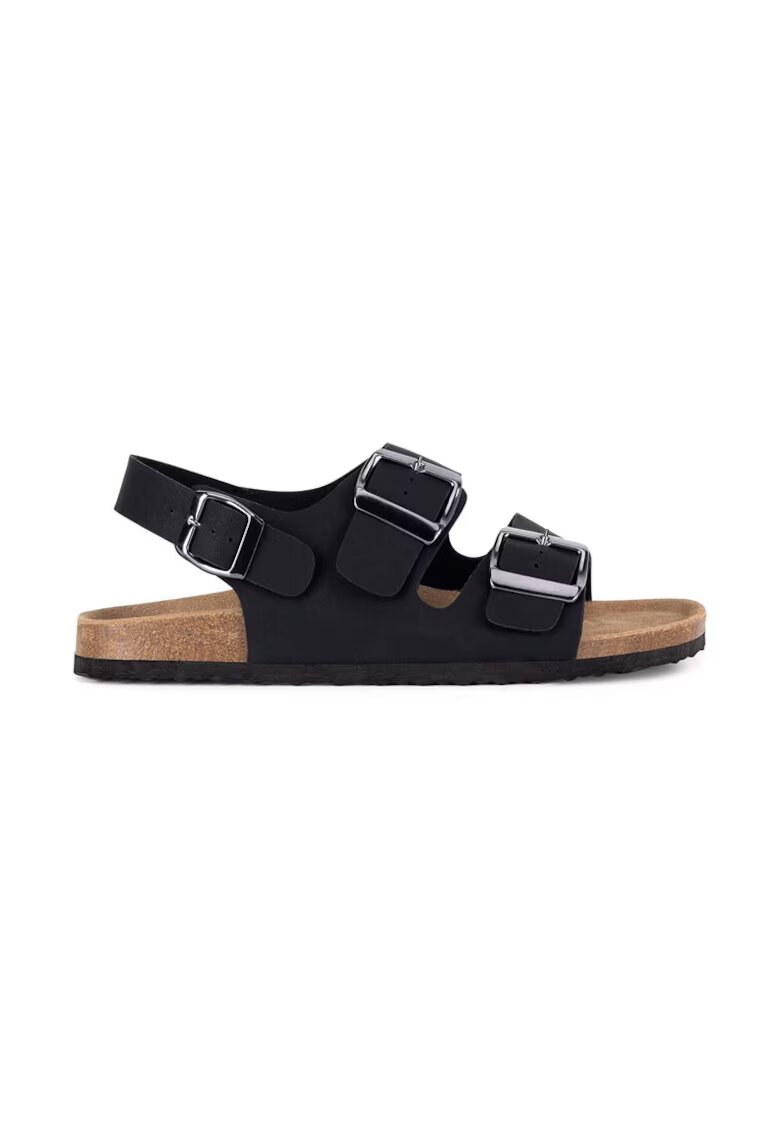 Lanetti Sandale barbati - 590559 - Sintetic - Negru - Negru