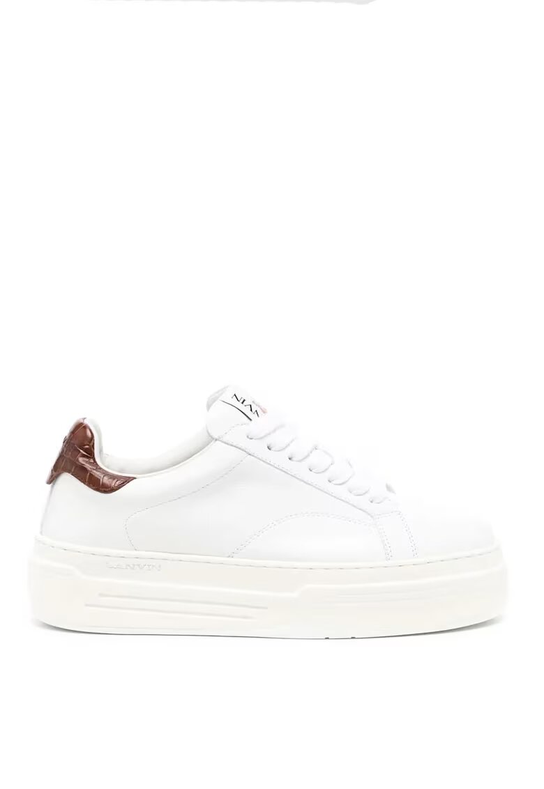 LANVIN Pantofi sport femei FW-SKLK07-FCRC0-A24 - Alb