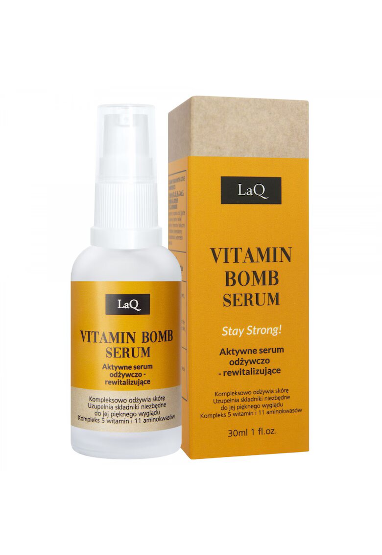 LaQ Serum hranitor revitalizant cremos VITAMIN BOMB (no. 5) - 30ml -