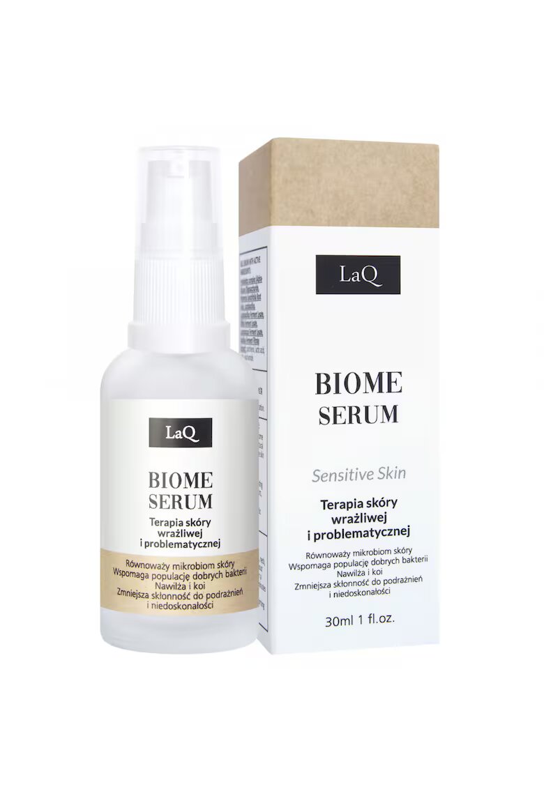 LaQ Serum tip gel pentru piele sensibila si problematica BIOME - 30ml -