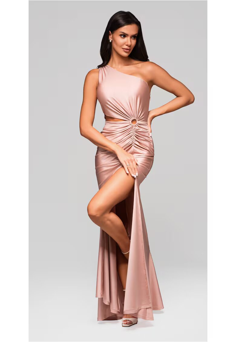 Larica Rochie de seara Maxi LA-OM-DLR222 - Roz deschis