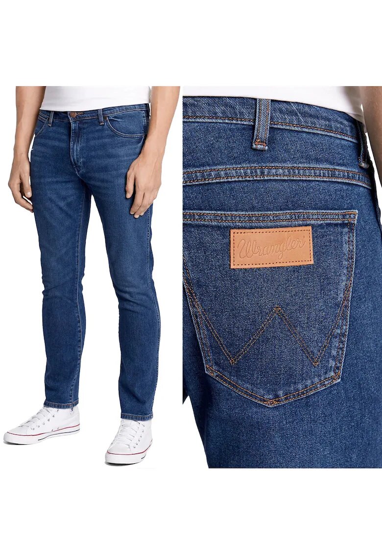 Larston Blugi Wrangler albastru închis - Albastru