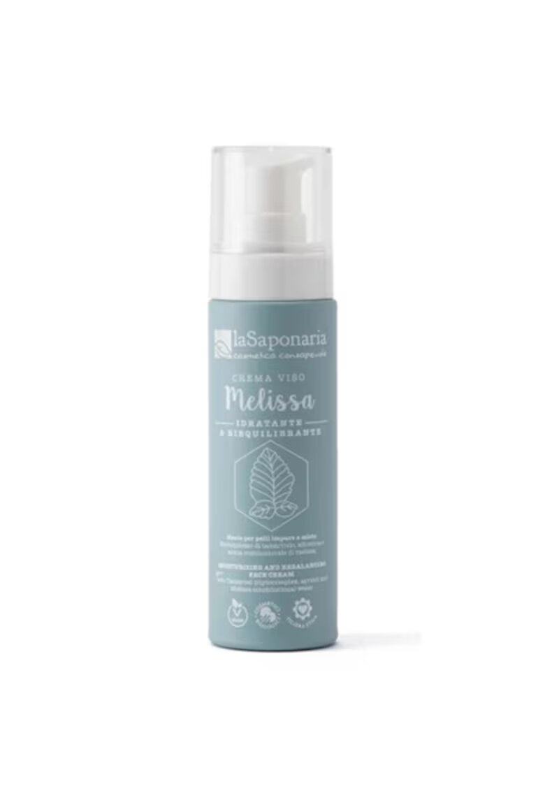 LaSaponaria Crema de fata hidratanta Melissa La Saponaria - 50 ml