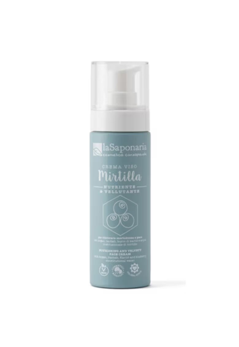 LaSaponaria Crema de fata hranitoare Mirtilla La Saponaria - 50 ml