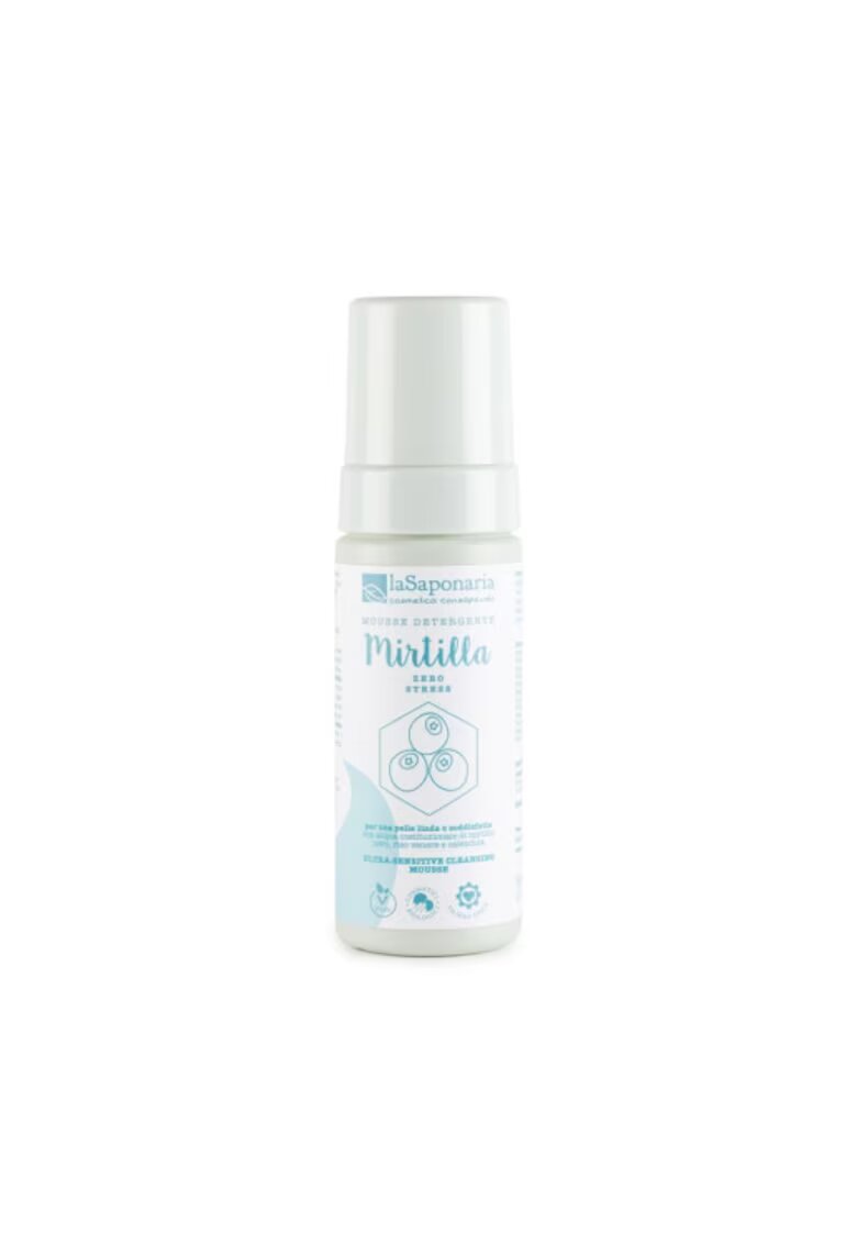 LaSaponaria Spuma pentru curatare ultra-delicata Mirtilla La Saponaria - 150 ml