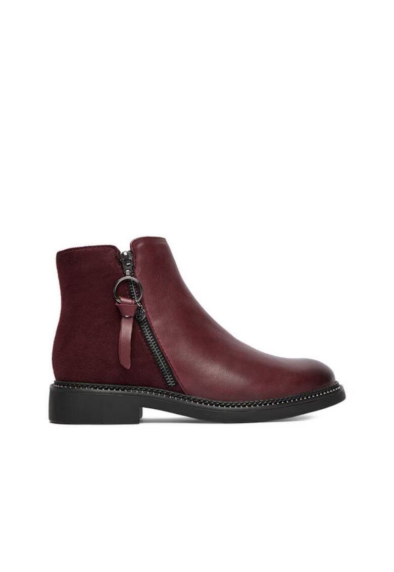 Lasocki Botine dama CEO-RST-56007-13 - Piele naturala - Bordeaux