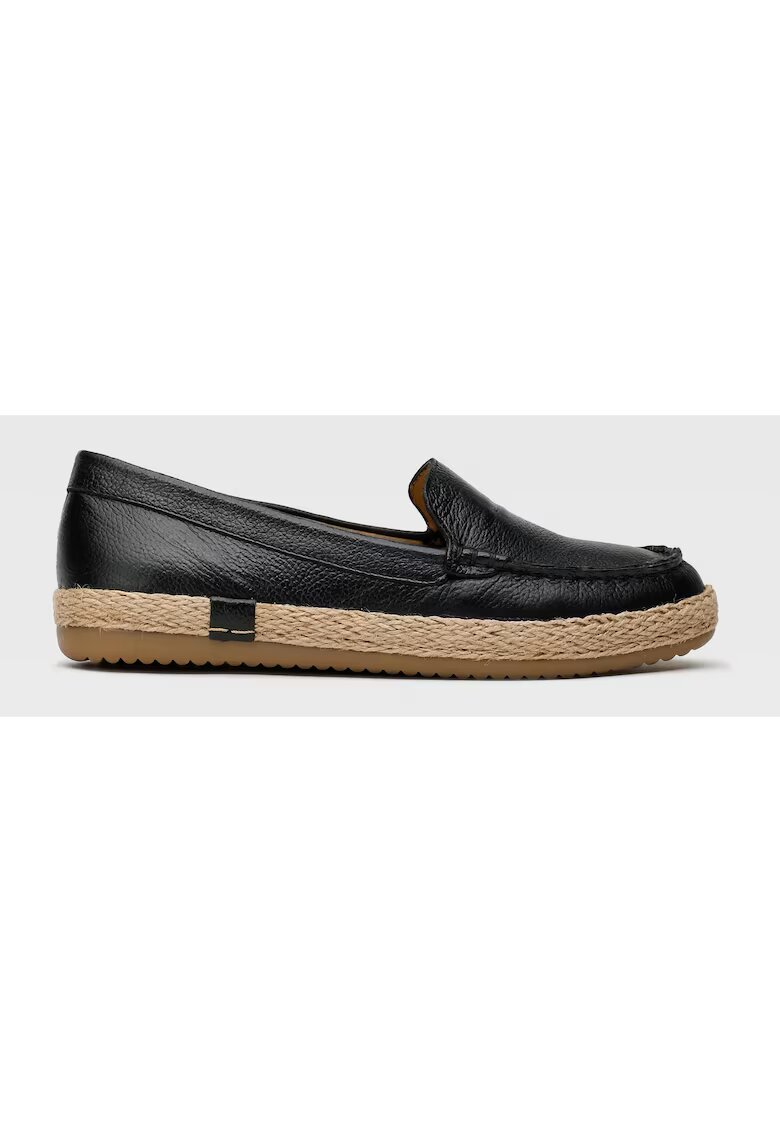 Lasocki Espadrile dama 5904862504421 - Piele naturala - Negru - Negru