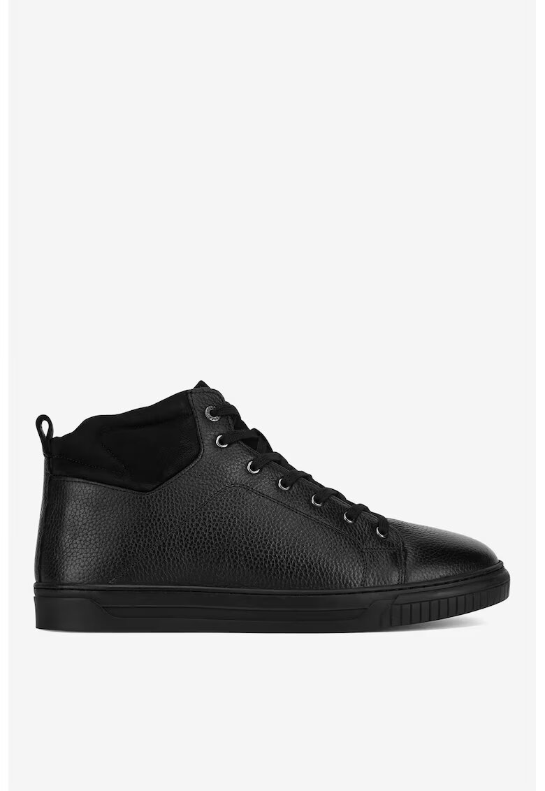Lasocki Ghete barbati 5905588876151 - Piele naturala - Negru - Negru