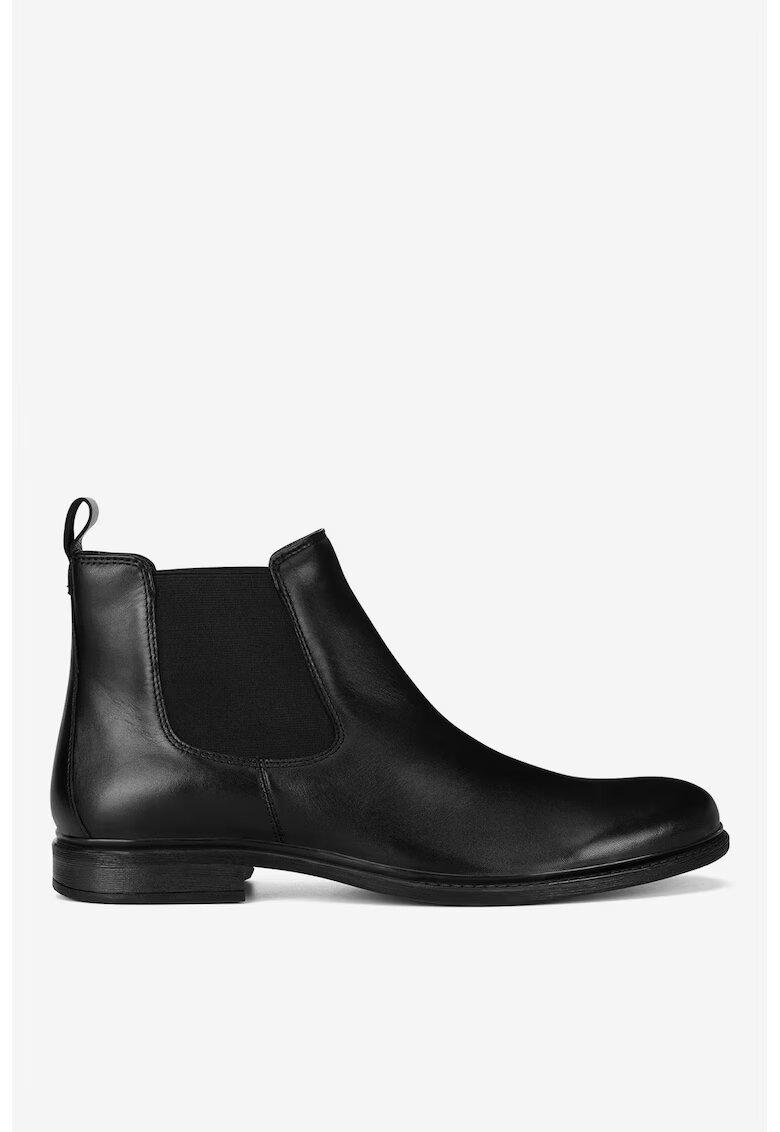 Lasocki Ghete barbati 5905588877998 - Piele naturala - Negru - Negru