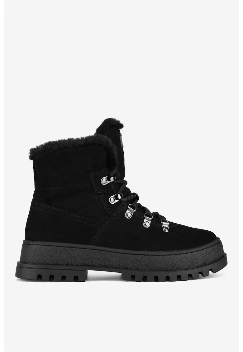 Lasocki Ghete dama 5903419254949 - Piele nabuc - Negru - Negru