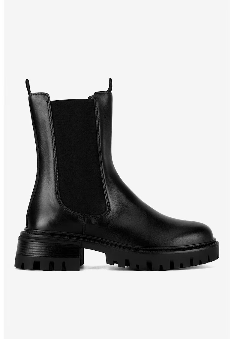 Lasocki Ghete dama 5903419396779 - Piele naturala - Negru - Negru