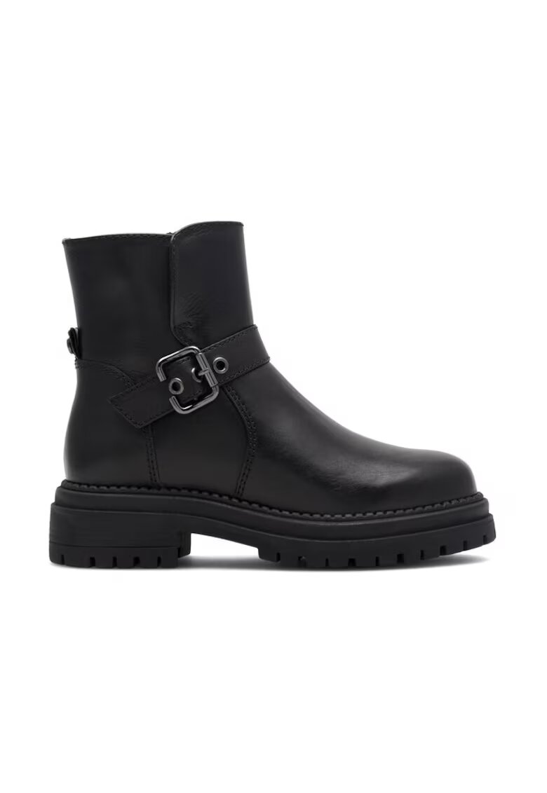 Lasocki Ghete dama 5905588111368 - Piele naturala - Negru - Negru