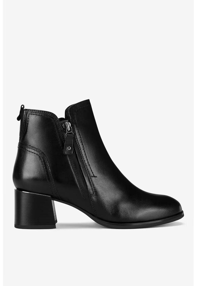 Lasocki Ghete dama 5905588878360 - Piele naturala - Negru - Negru